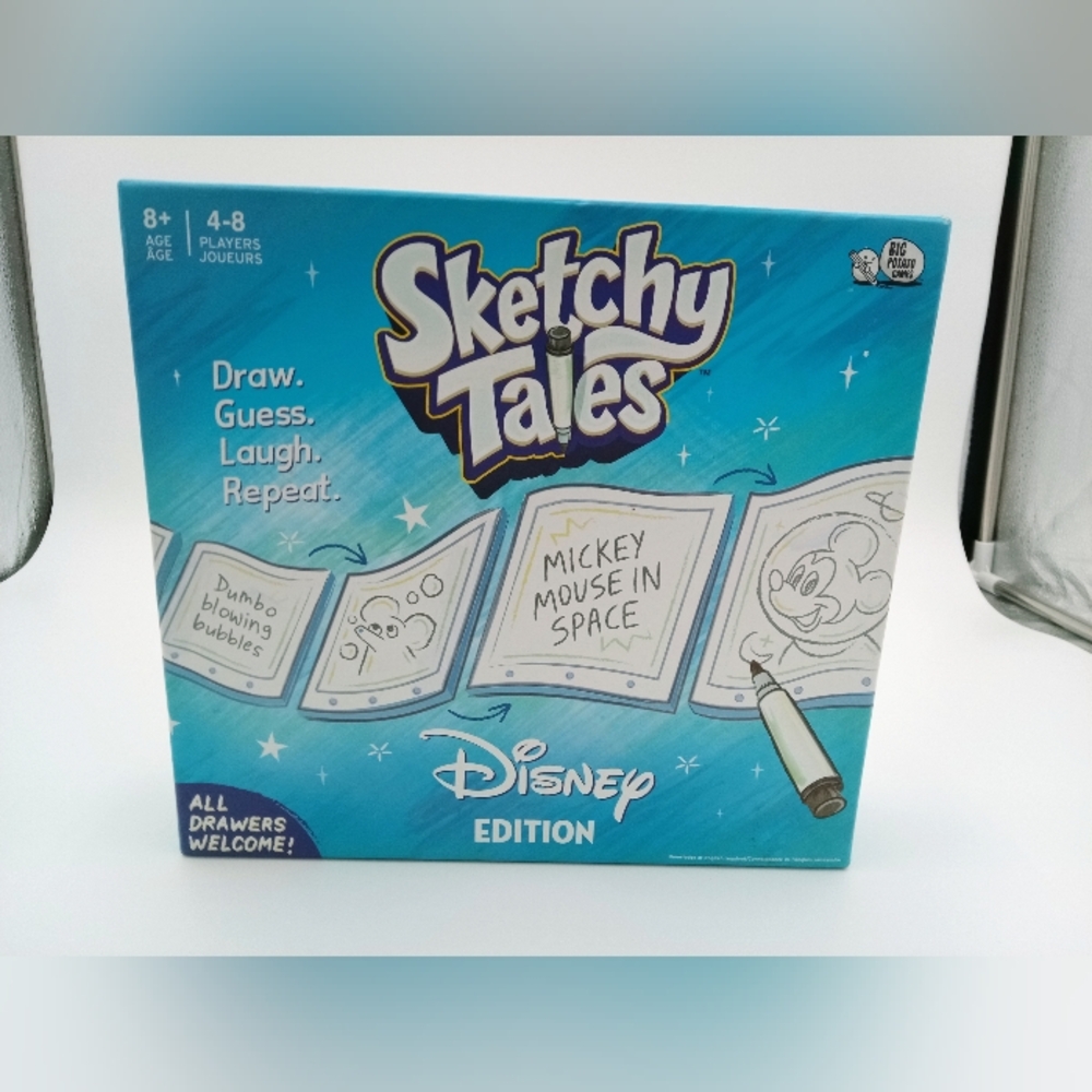 NIB Sketchy Tales Disney Edition